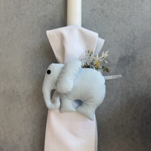 Λαμπάδα Baby Blue Elephant